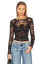 view 1 of 4 Wild Roses Top in Black
