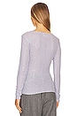 view 3 of 5 x Intimately FP Gold Rush Long Sleeve In Evening Haze in Lavender Combo