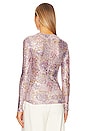 view 3 of 5 x Intimately FP Printed Gold Rush Long Sleeve In Lilac Combo in Lilac Combo