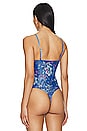view 4 of 5 x Intimately FP Printed Night Rhythm Bodysuit In Floral Combo in Floral Combo
