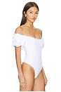 view 3 of 5 X Intimately FP Bella Bodysuit In White in White