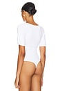 view 4 of 5 X Intimately FP Lazy Daisy Bodysuit In White in White
