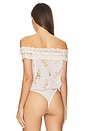 view 4 of 6 x REVOLVE Morning Call Bodysuit in Ivory Combo