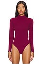 view 2 of 5 x Intimately FP Straps In The Back Bodysuit In Wine in Wine