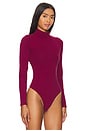 view 3 of 5 x Intimately FP Straps In The Back Bodysuit In Wine in Wine