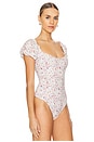 view 3 of 6 X Intimately FP Printed Bella Bodysuit in Floral Combo