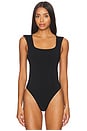 view 2 of 5 x Intimately FP Luna Square Neck Bodysuit in Black