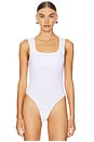 view 2 of 5 x Intimately FP Luna Square Neck Bodysuit in Optic White