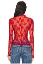 view 3 of 5 x Intimately FP Lady Lux Layering Top in Red Racer