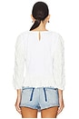 view 3 of 4 Oliva Top in Optic White