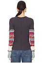 view 3 of 4 x We The Free All In Cuff Top in Washed Black