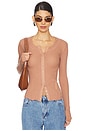 view 1 of 4 x Intimately FP Going Places Cardi In Cafe Latte in Cafe Latte