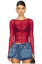 view 1 of 4 x Intimately FP Most Likely Layering Top In Glass Roses in Glass Roses