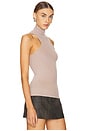 view 2 of 4 x Intimately FP Always Ready Seamless Turtleneck Top In Mocha Meringue in Mocha Meringue