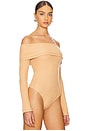 view 3 of 5 x Intimately FP Autumn Cozy Bodysuit In Toasted in Toasted