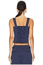 view 3 of 4 FREE PEOPLE HOLD YOU CLOSE 코르셋 in Blue Combo