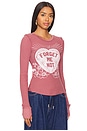 view 2 of 4 x We The Free Lucky Locket Tee in Watermelon