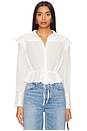 view 1 of 4 Solid Daybreak Blouse in Optic White