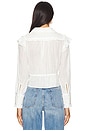 view 3 of 4 Solid Daybreak Blouse in Optic White