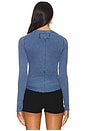 view 3 of 4 Easy Does It Tee in Dark Denim
