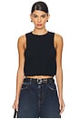 view 1 of 4 x Intimately FP Warm Fluff Crop Top in Black