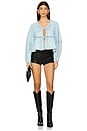 view 4 of 4 Denim Brunch Babe Blouse in Light Tint Wash
