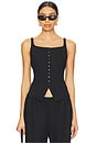 view 1 of 5 A Moment In Time Vest in Black