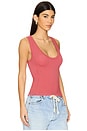 view 2 of 4 x Intimately FP Clean Slate Tank in Red Dahlia