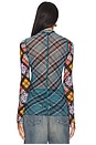view 3 of 4 FREE PEOPLE CHLOE 메시 탑 in Multi Combo