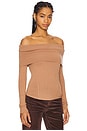 view 3 of 5 x REVOLVE Iris Layering Top in Cafe Latte