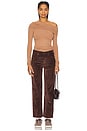 view 5 of 5 x REVOLVE Iris Layering Top in Cafe Latte