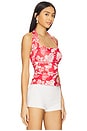 view 2 of 4 Tommie Knit Top in Cherry Combo