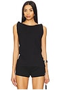 view 1 of 4 Kaylor Backless Top in Black