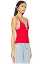 view 2 of 4 All Star Sweater Tank in Atlas Red Combo