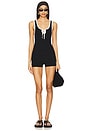 view 4 of 4 All Star Sweater Tank in Black Combo