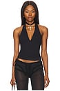 view 1 of 4 FREE PEOPLE STILL HERE ホルタートップ in Black