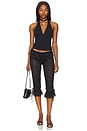 view 4 of 4 FREE PEOPLE STILL HERE ホルタートップ in Black