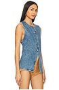 view 2 of 4 x We The Free Aimee Vest in Ultra Light Beam