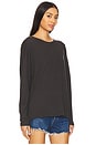 view 2 of 4 x We The Free Nina Tee Long Sleeve in Black