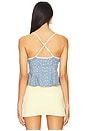 view 3 of 4 Sammi Tank in Allure Blue Combo