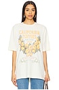 view 1 of 4 Harvest Vintage Wash Tee in California Poppies