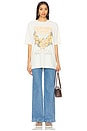 view 4 of 4 Harvest Vintage Wash Tee in California Poppies