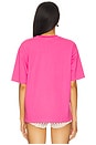 view 3 of 4 Harvest Vintage Wash Tee in Strawberry