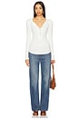 view 4 of 4 Jamie Henley Tee in Ivory