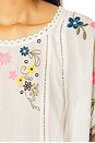 view 5 of 5 Danielle Embroidered Top in Cloud Dancer