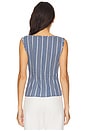 view 3 of 5 Tilly Vest in Navy Combo