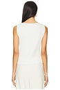 view 3 of 4 Tilly Vest in Ivory