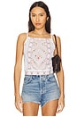 view 1 of 4 Garden Party Top in Ivory