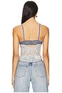 view 3 of 4 All Day Lace Cami in Pearl Blue