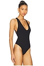 view 3 of 5 Sydney Halter Bodysuit in Black